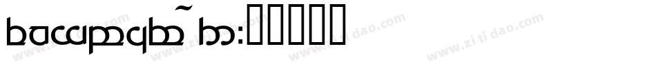 Tengwar 04字体转换